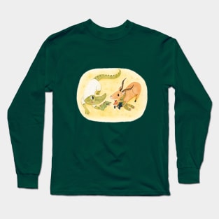 Crocodile and Impala Long Sleeve T-Shirt